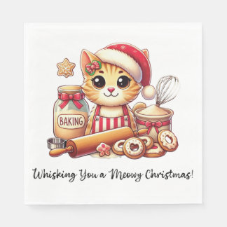 Whisking you a meowy Christmas Servet