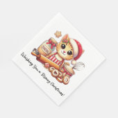 Whisking you a meowy Christmas Servet (Hoek)