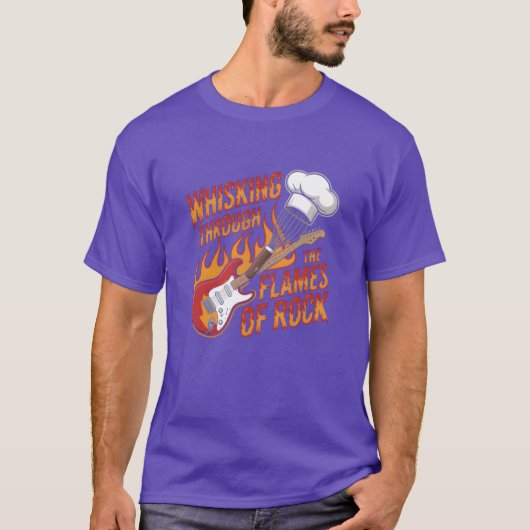 Whiskinghrough the Flames of Rock girl T-shirt (Voorkant)