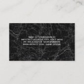 Whiskpictogram | Goud-oliemarkering Visitekaartje (Achterkant)