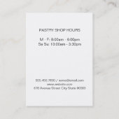 Whiskvariatie | Culinair Master Visitekaartje (Achterkant)