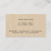 Whiskvariatie | Cultuurmeester | Houtkorrels Visitekaartje (Achterkant)