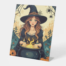 Whisky betoverende heks met spinnen