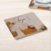 whisky | Boho Flowers | Esthetische Onderzetters (Schuin)