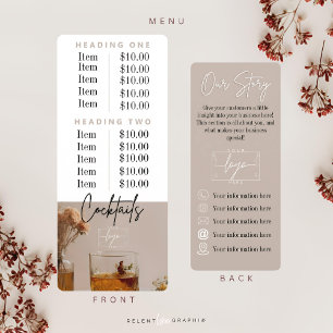 whisky   Boho Flowers   Menu