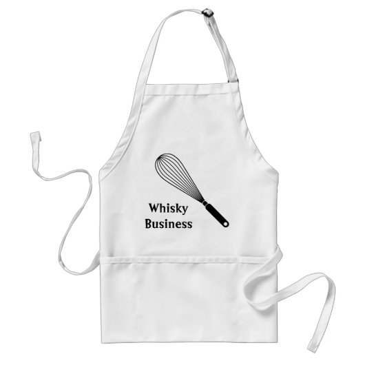 Whisky Business Apron Standaard Schort (Voorkant)