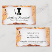 Whisky Chef Icon | gebak Visitekaartje (Voorkant / Achterkant)