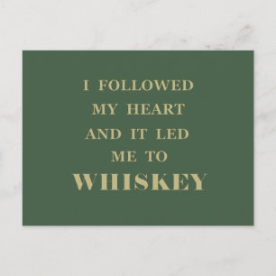 Whisky citaten grappige drinkspreuken briefkaart