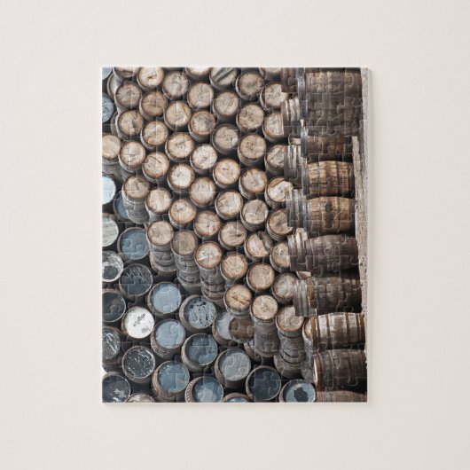 Whisky Cooperage Jigzaag Legpuzzel (Verticaal)