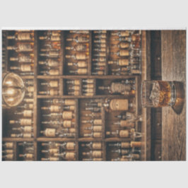 Whisky Decoupage Papier – Rustieke Bar Elegantie