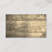 Whisky Distillery Visitekaartje (Achterkant)