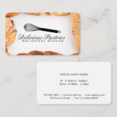 Whisky en gebak Executive Chef Visitekaartje (Voorkant / Achterkant)