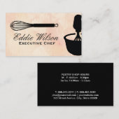 Whisky en mengkom visitekaartje (Voorkant / Achterkant)