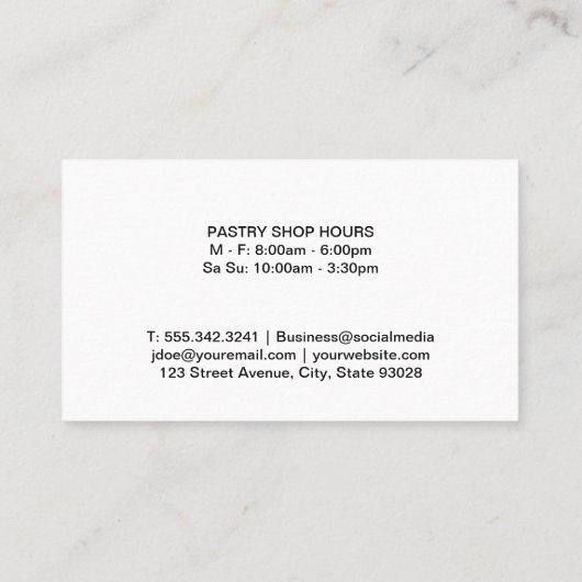 Whisky en Rolling Pin Visitekaartje (Achterkant)