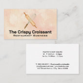 Whisky en Rolling Pin Visitekaartje (Voorkant / Achterkant)