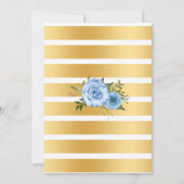 Whisky en wijn voordat ik bruidsdouche blauw doe kaart (Achterkant)