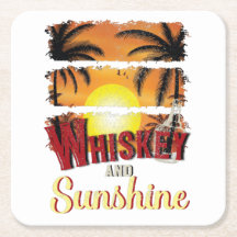 Whisky en zon,  zomerzonsondergang
