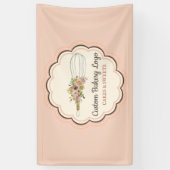 Whisky Flower Bakershop kookrecepten Spandoek (Verticaal)