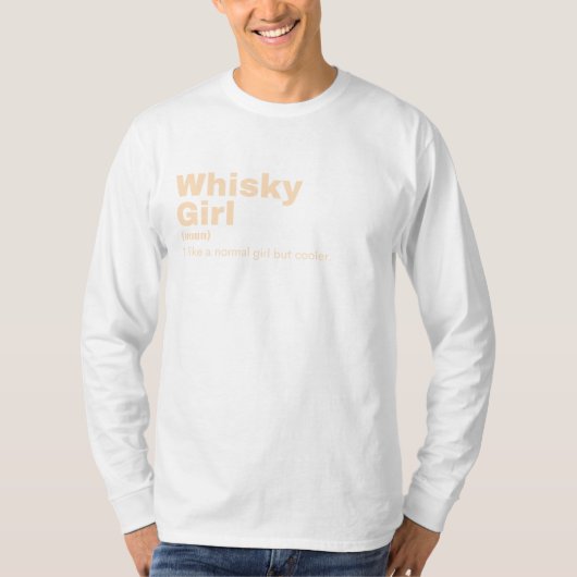 Whisky Girl - Whisky T-shirt (Voorkant)