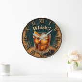 Whisky Glass Bar Decor Grote Klok (Huis)