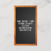 Whisky Glass Logo | Bar Visitekaartje (Achterkant)