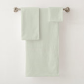 Whisky Green Solid Color Bad Handdoek (Insitu)