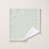 Whisky Green Solid Color Bad Handdoek (Wasdoekje)