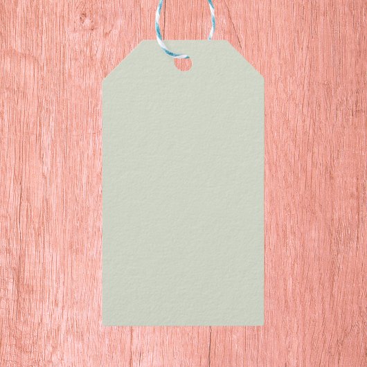 Whisky Green Solid Color Cadeaulabel
