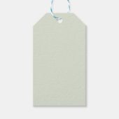 Whisky Green Solid Color Cadeaulabel (Voorkant)