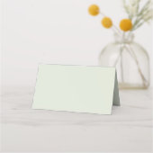 Whisky Green Solid Color Plaatskaartje (Achterkant)