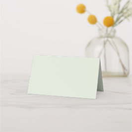 Whisky Green Solid Color Plaatskaartje