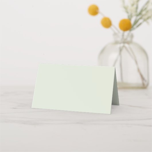 Whisky Green Solid Color Plaatskaartje (Voorkant)