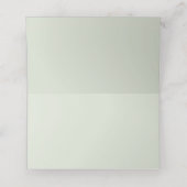 Whisky Green Solid Color Plaatskaartje (Binnenkant ongevouwen)