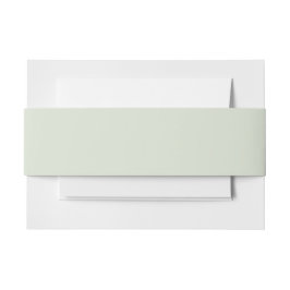 Whisky Green Solid Color Uitnodigingen Wikkel