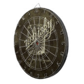 Whisky is mijn religie! dartbord (Voorkant Rechts)