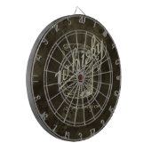 Whisky is mijn religie! dartbord (Voorkant Links)