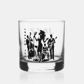Whisky liefhebbers Jazz / Drinkware Set Whiskey Gl Whisky Glas (Voorkant)