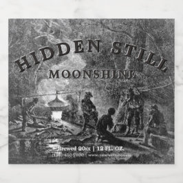 whisky nog steeds bier etiket