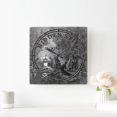  whisky nog steeds vierkante klok (Huis)