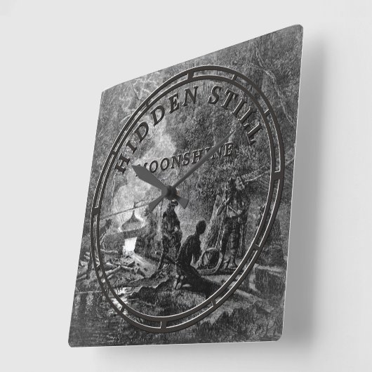  whisky nog steeds vierkante klok (Hoek)