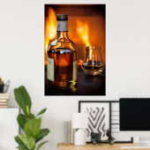 Whisky Poster (Thuiskantoor)