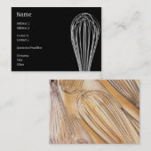 WHISKY-profielkaart Visitekaartje (Voorkant / Achterkant)