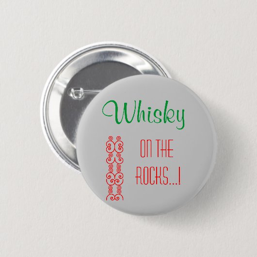 Whisky Ronde Button 5,7 Cm (Voorkant /achterkant)
