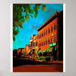 "Whisky Row Prescott" "Prescott Art" Poster