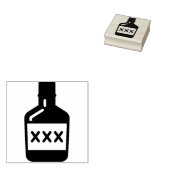 whisky rubberstempel (Gestempeld)