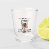 "Whisky" Shot Glas (Voorkant)