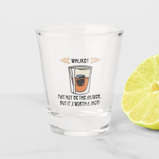 "Whisky" Shot Glas (Voorkant)