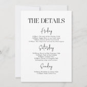 Whisky Sigaren Jonggezellenfeest Kaart (Achterkant)