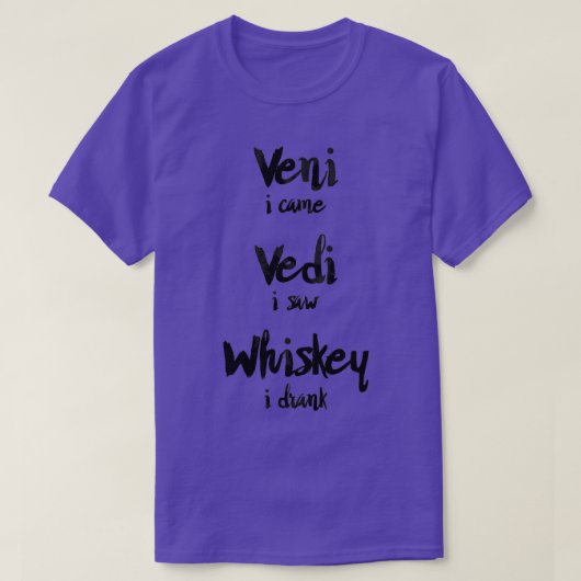 whisky t-shirt (Design voorkant)