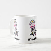 Whisky Taker Pig - Grappig Chef Design Koffiemok (Voorkant links)